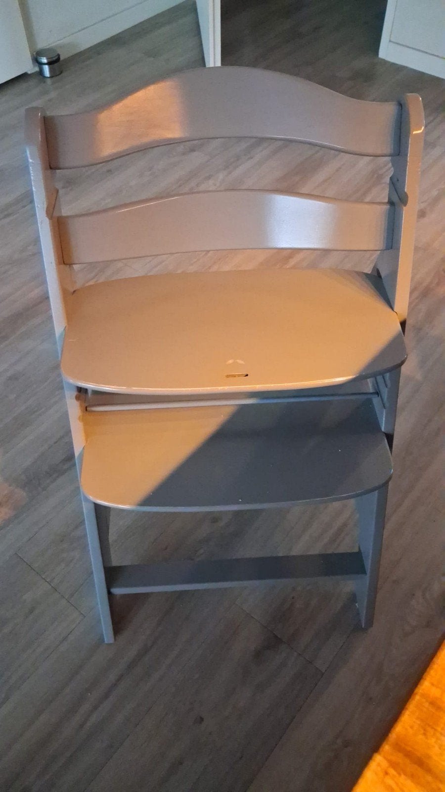 Trip trap stoel merk Hauck incl. newborn set met wipstoel, Ophalen, Zo goed als nieuw, Meegroeistoel
