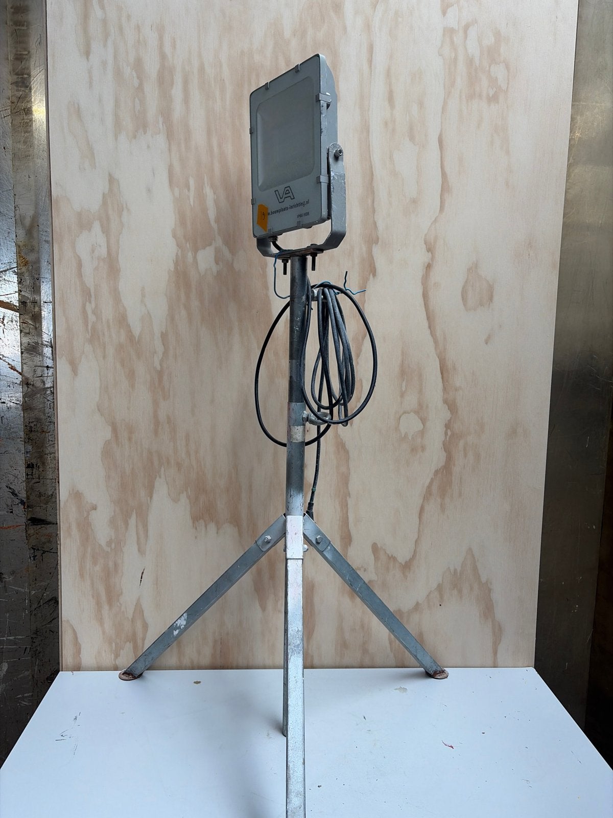LED Bouwlamp op Statief - 50W IP66, Ophalen, Gebruikt, Minder dan 50 watt, Met statief