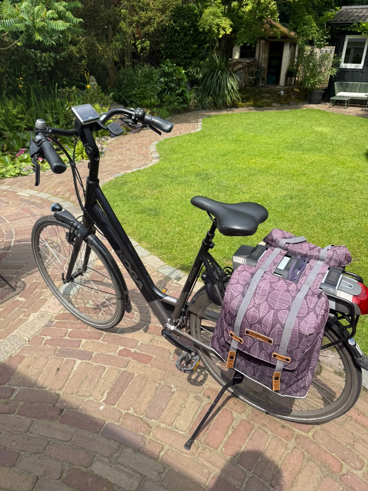 Koga E-deluxe inclusief fietstassen, Ophalen, Zo goed als nieuw, Overige merken