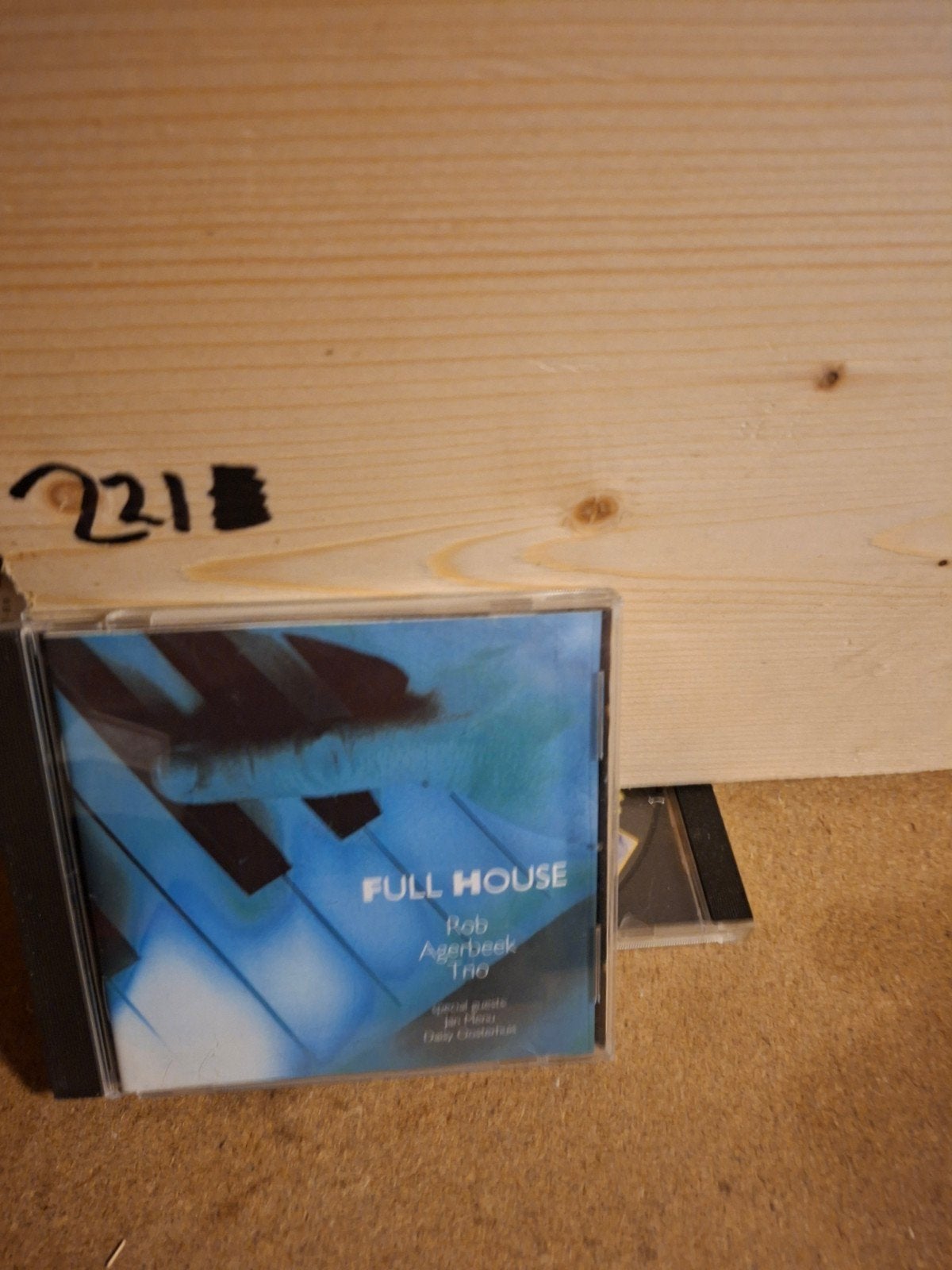 Rob Agerbeek Trio - Full House CD (Jazz), Ophalen of Verzenden, Gebruikt, Jazz, Album