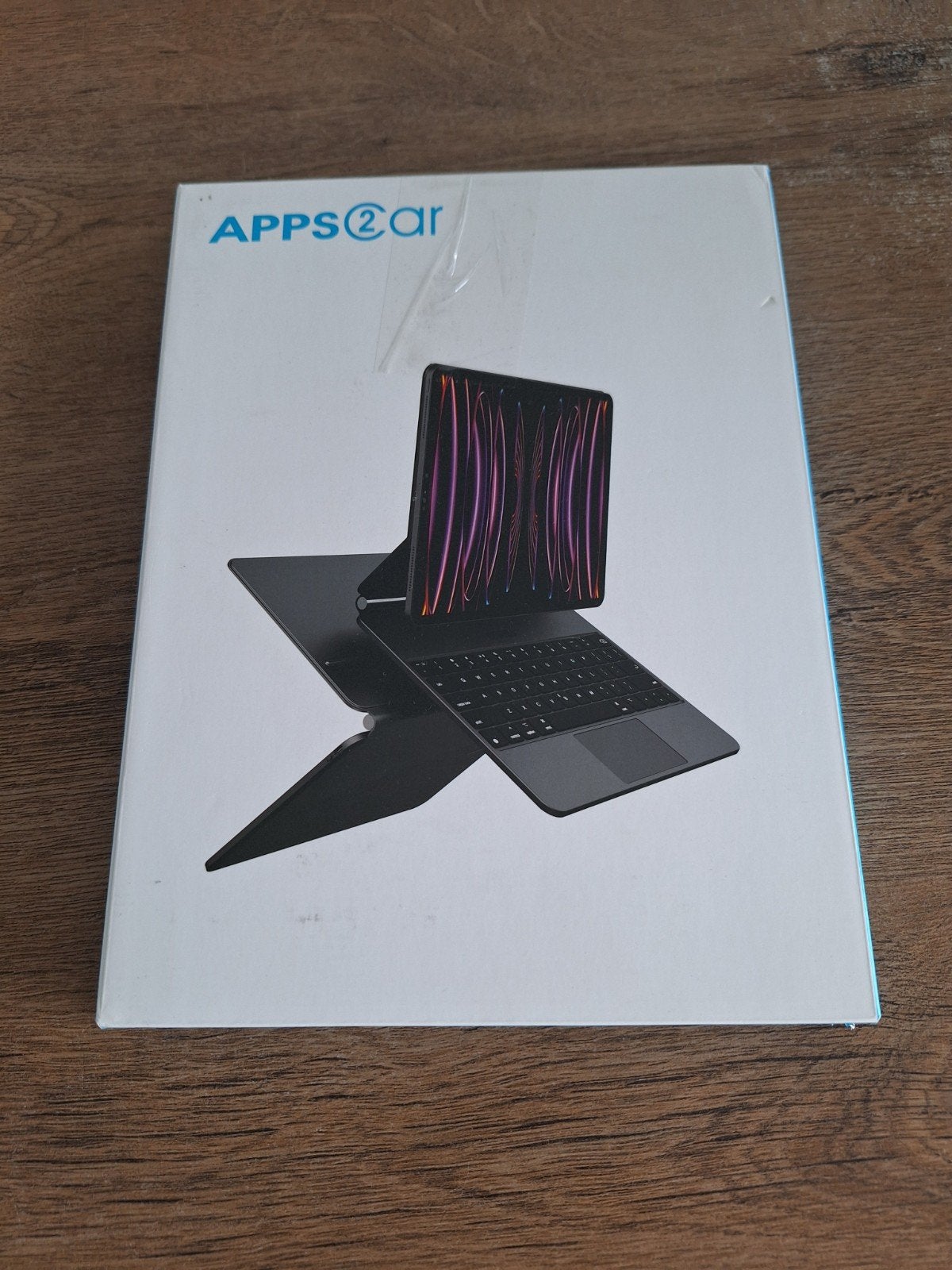Apps2car Toetsenbordhoes voor iPad Pro, Computers en Software, Apple iPads, Nieuw, Apple iPad Pro, Zwart, Ophalen of Verzenden