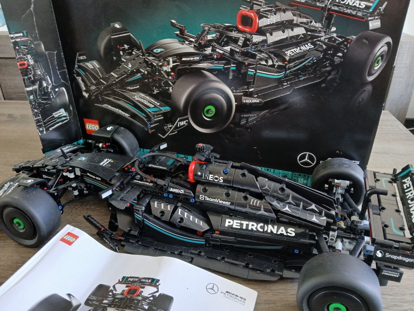 mercedes technisch lego auto, Ophalen of Verzenden, Zo goed als nieuw, Auto's