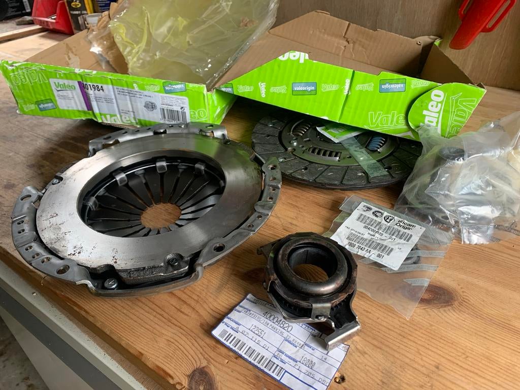 Valeo Koppelingset Fiat Brava, Bravo, Marea, Multipla, Lanci, Ophalen, Nieuw, Fiat