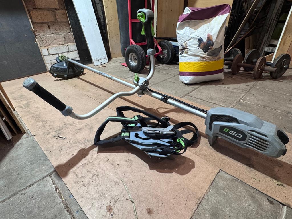 EGO power+ Brush cutter BC3800E 56V, Ophalen, Gebruikt, 30 tot 50 cm, Accu