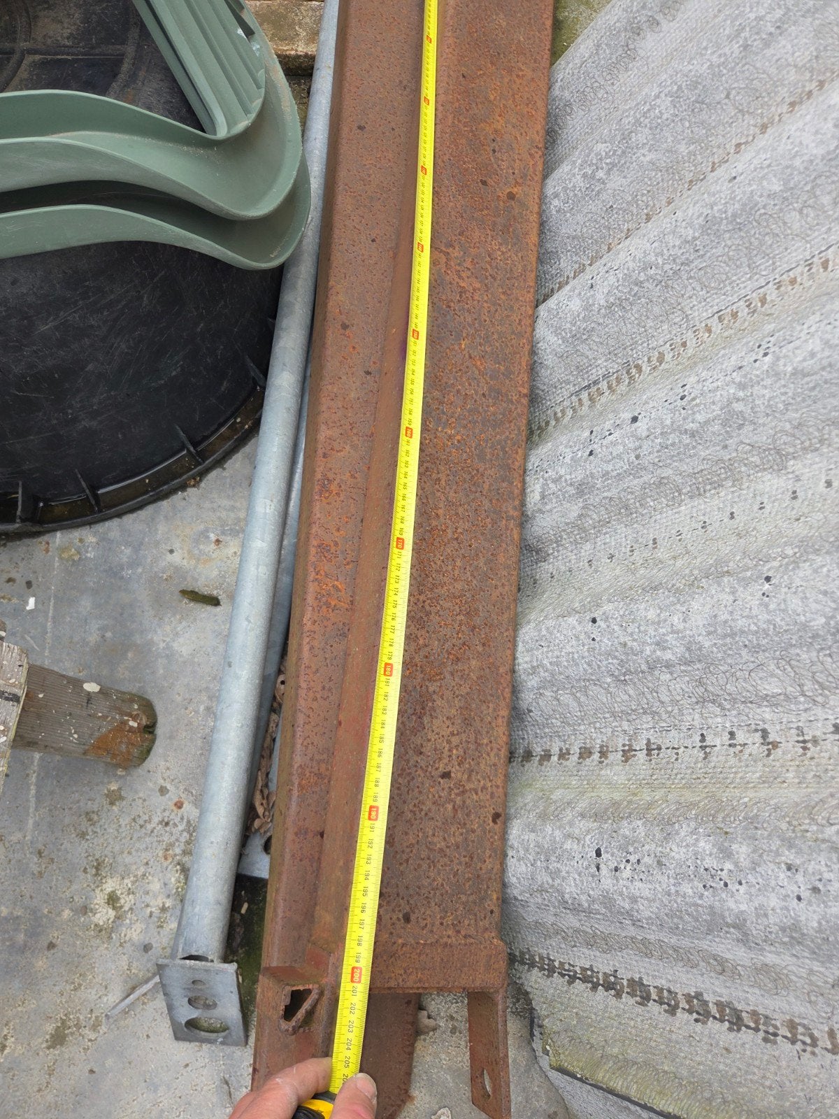 Lange lepels 2m1, Ophalen, 5 meter of hoger