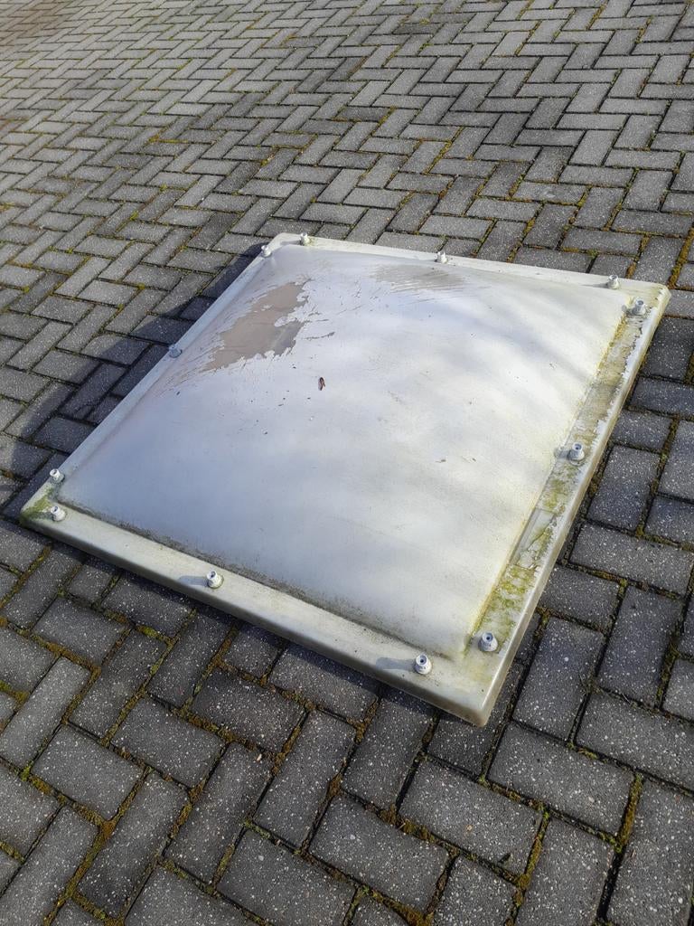 lichtkoepel kap broeiraam, Doe-het-zelf en Verbouw, Gebruikt, Minder dan 80 cm, 80 tot 120 cm, Overige typen