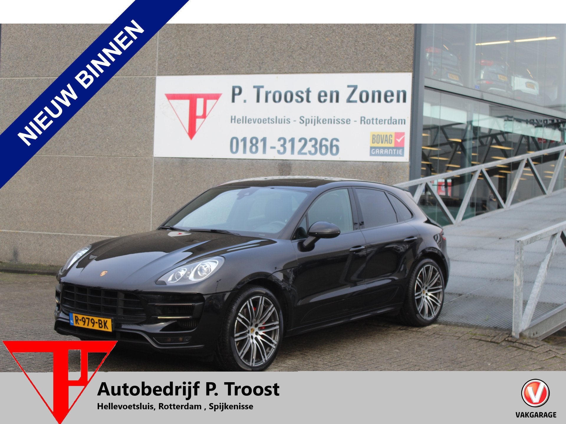 Porsche Macan 3.6 Turbo Panoramadak/Luchtvering/Sportuitlaat, Automaat, 12 maanden, Gebruikt, Euro 6