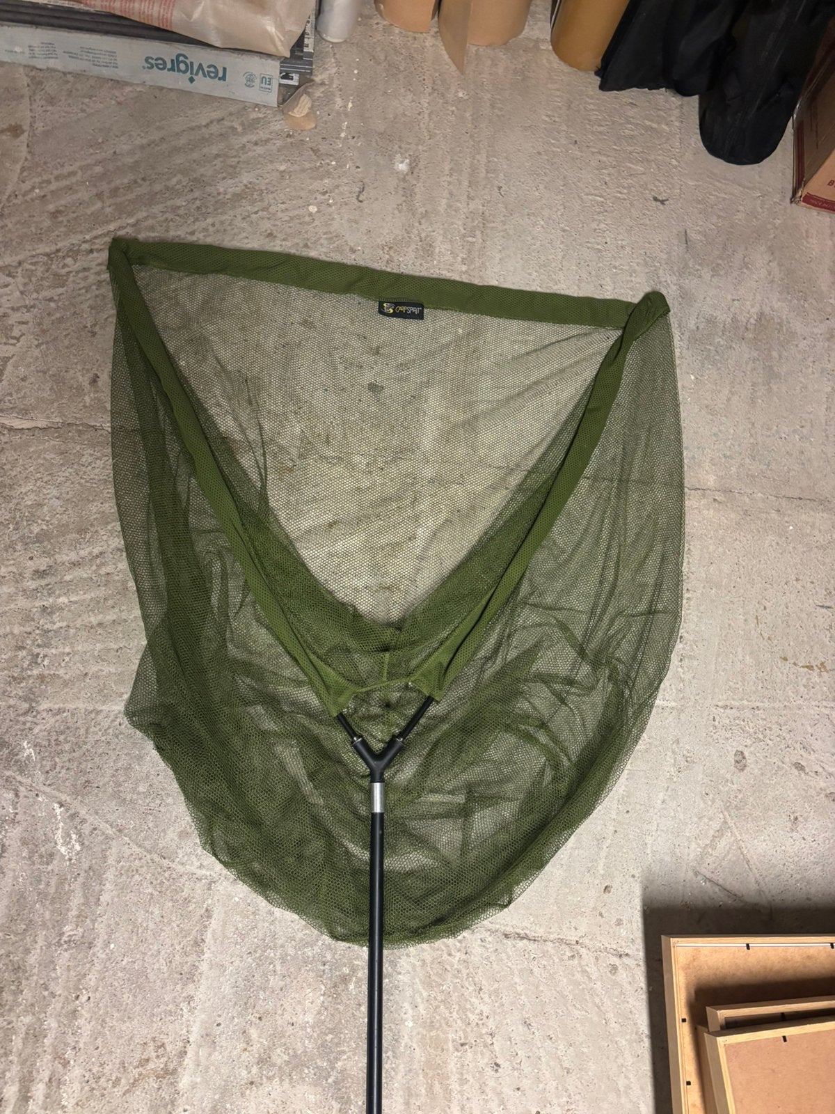 Schepnet karper carpspirit, Watersport en Boten, Ophalen of Verzenden, Zo goed als nieuw, Net of Fuik