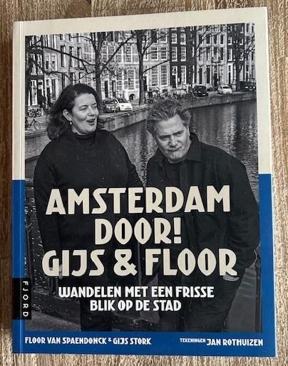 Amsterdam door, Overige merken, Fiets- of Wandelgids, Nieuw, Ophalen of Verzenden