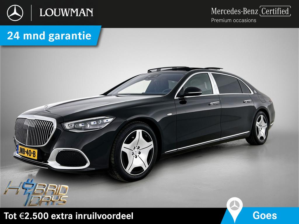 Mercedes-Benz S-Klasse 580 e 4MATIC Maybach | Glas coating P, Auto's, Mercedes-Benz, Automaat, 12 maanden, Gebruikt, Maybach S-Klasse