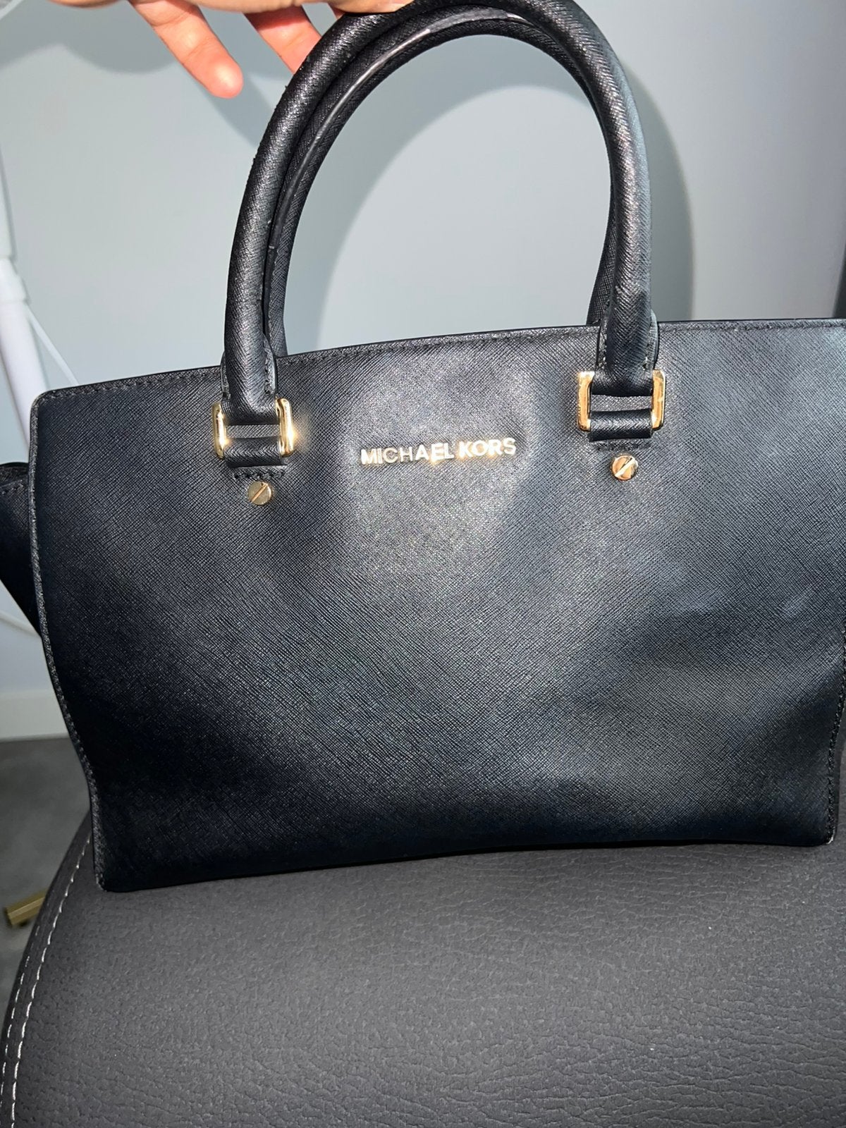 Micheal kors Set Jet Travel Tas (bieden vanaf 50€), Ophalen of Verzenden, Zo goed als nieuw, Zwart, Handtas