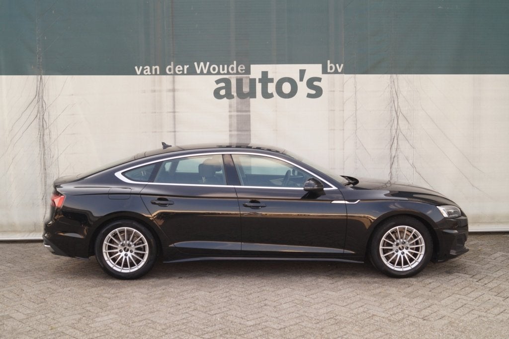 Audi A5 Sportback 35 TFSI 150pk Pro Line -LEER-LED-ECC-CARPL, Auto's, Dealer onderhouden, Gebruikt, Euro 6, 4 cilinders