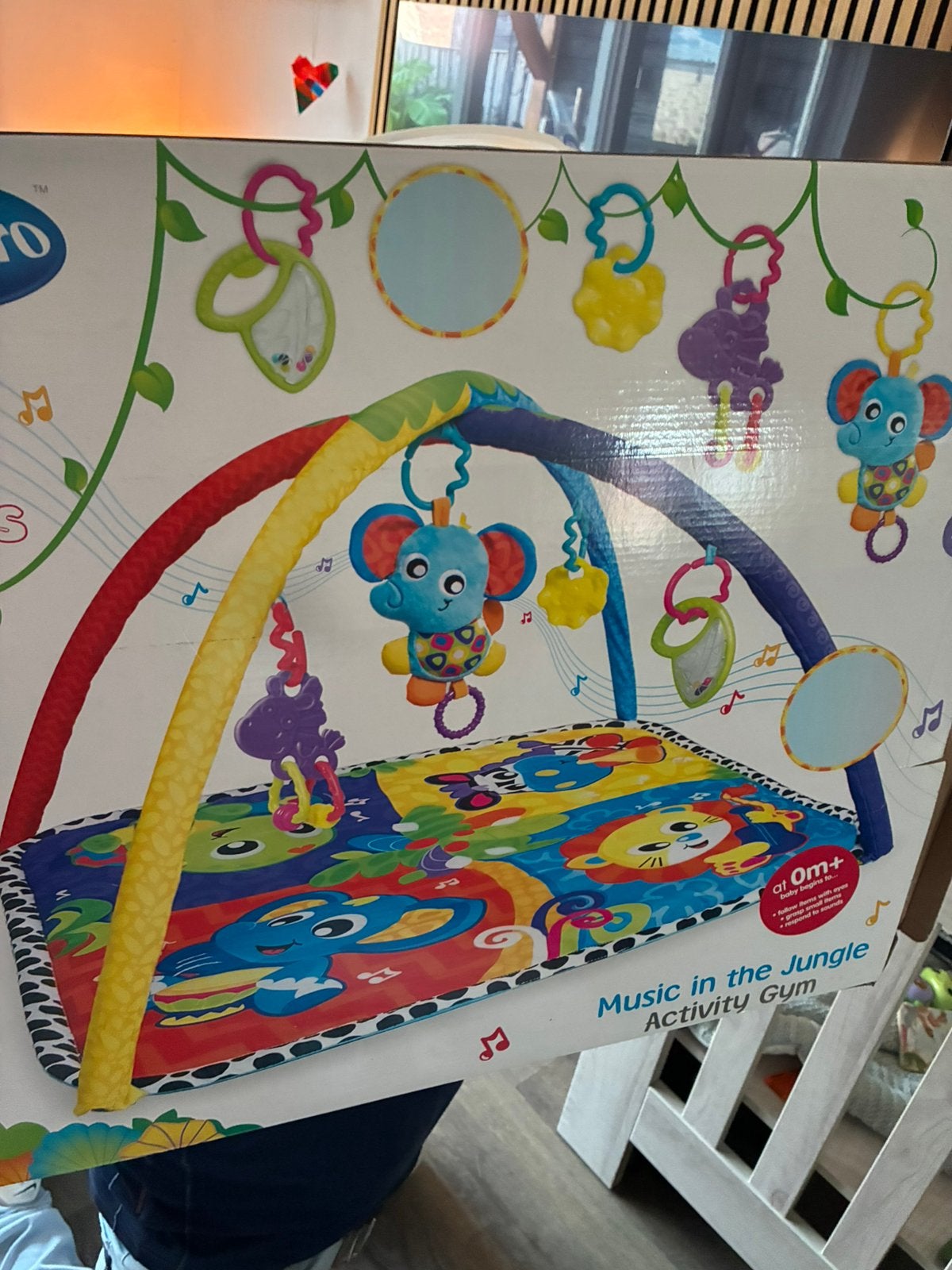 Baby gym, Ophalen, Gebruikt