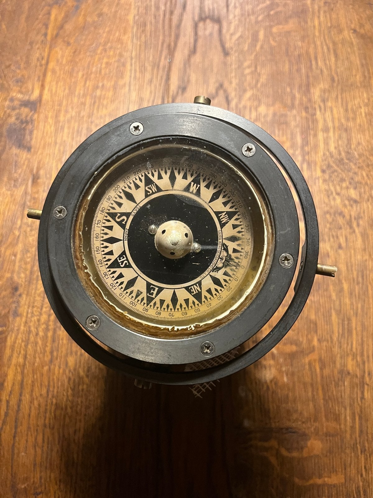 Vintage Japans Scheepskompas Tokura Keiki Seisakusho, Ophalen of Verzenden