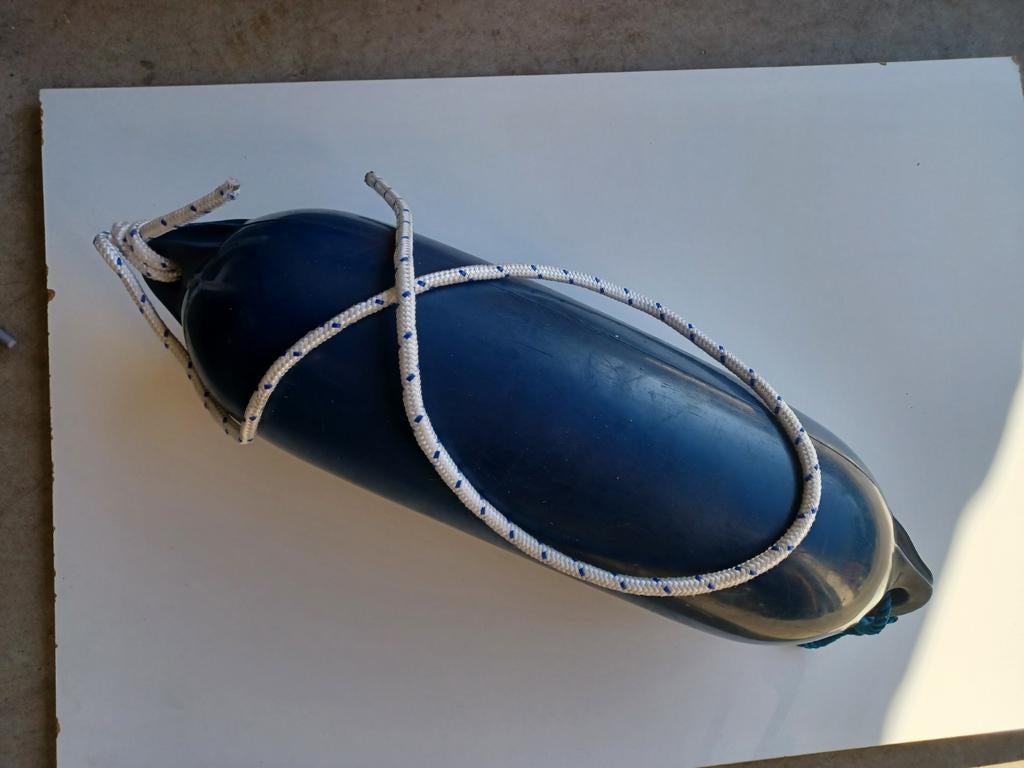 Bootfender 58 x 15 cm inclusief lijn, Ophalen of Verzenden, Gebruikt, Overige typen