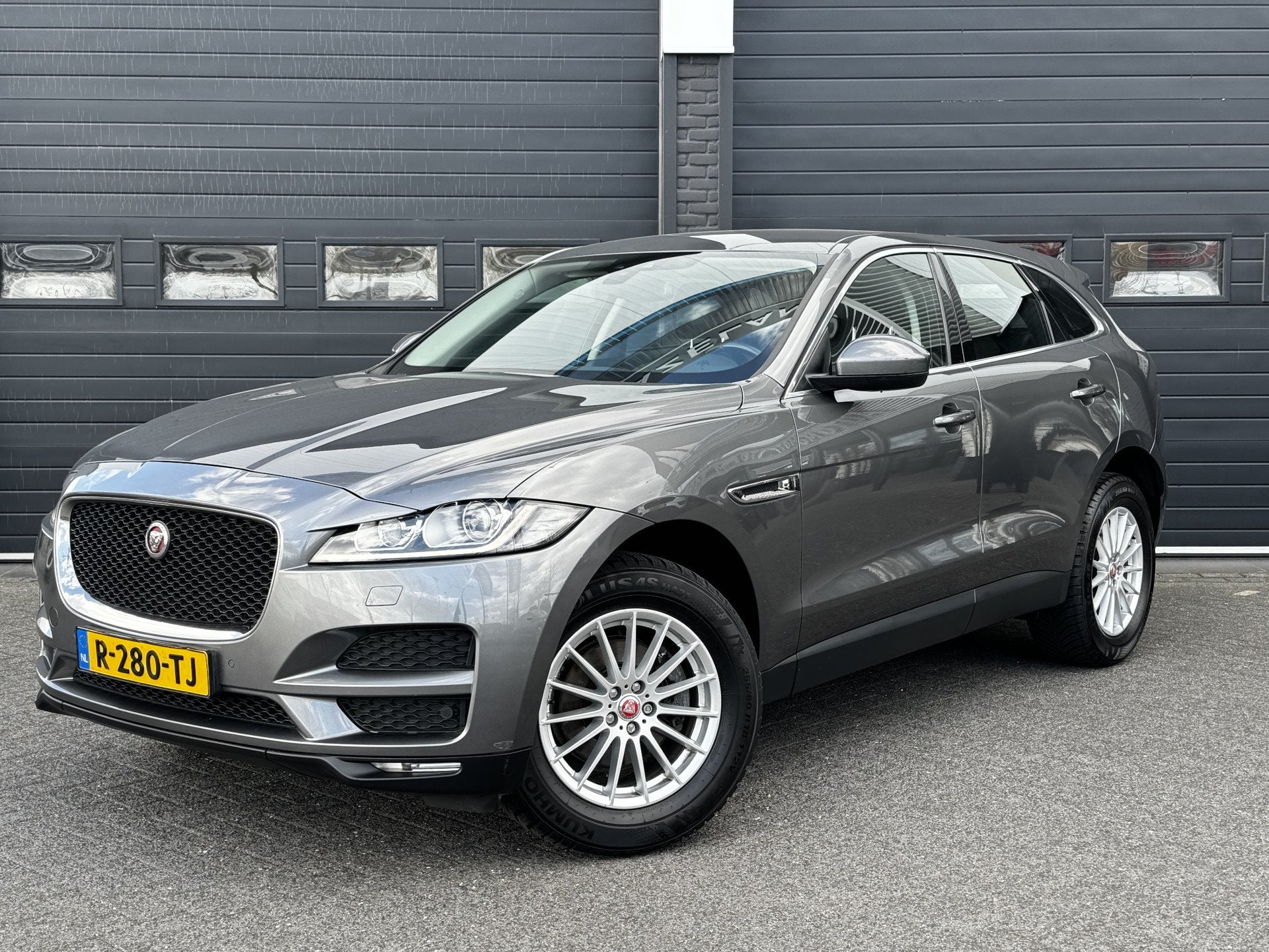 Jaguar F-Pace 2.0 Portfolio 20d 180PK | Leder | Climate | Na, Auto's, Achterwielaandrijving, Gebruikt, 2000 kg, 179 pk