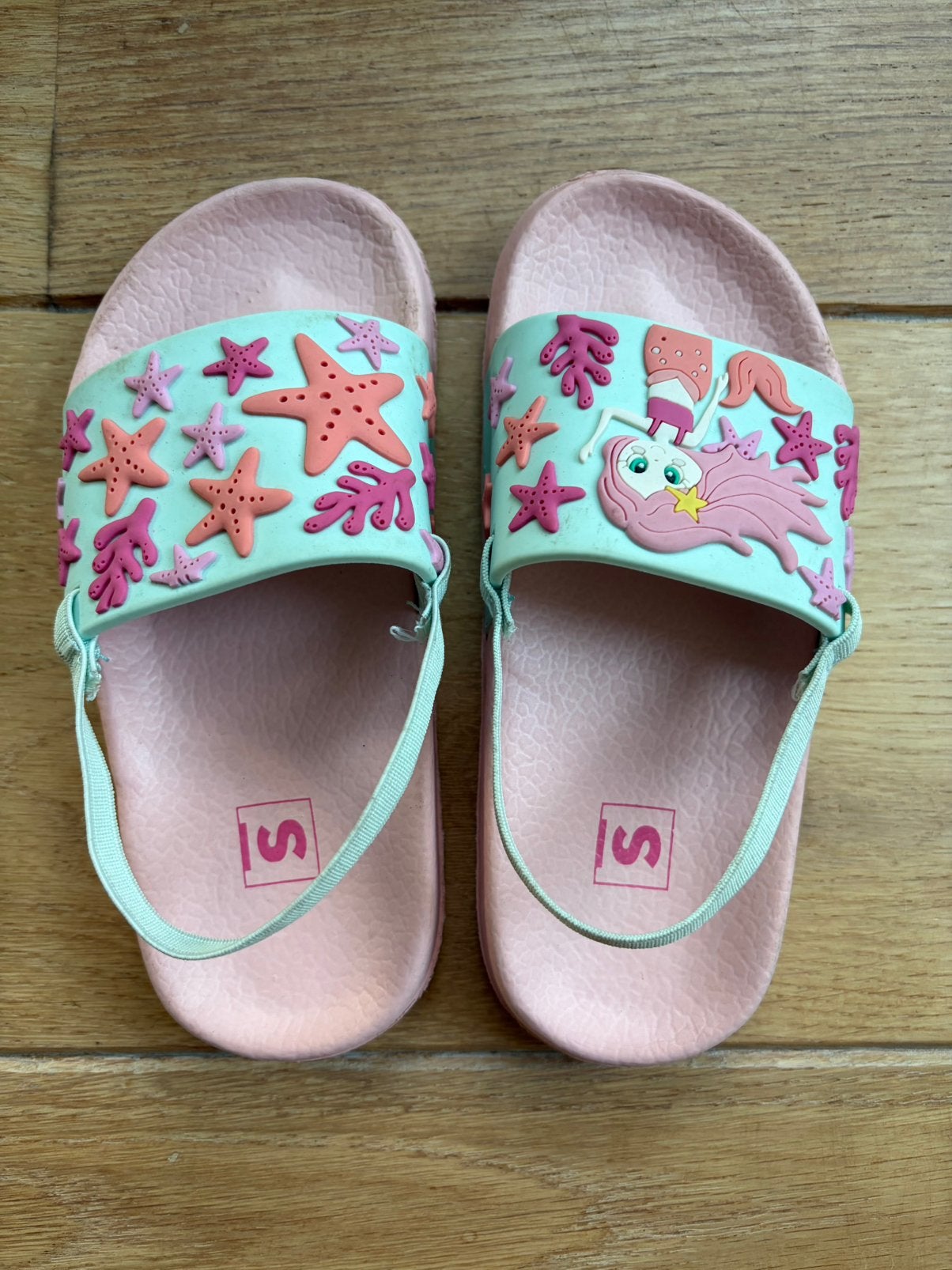 Slippers Scapino zeemeermin maat 27, Gebruikt, Meisje, Overige typen, Ophalen of Verzenden