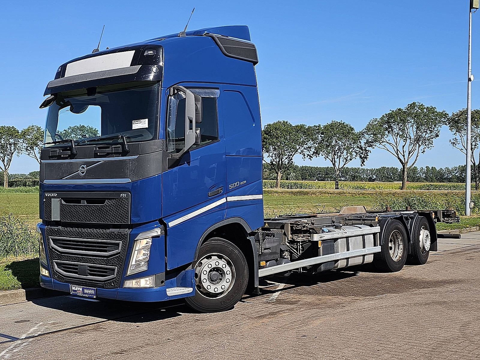 VOLVO FH 500 6x2 steer euro6d, Automaat, 510 pk, Blauw, Bedrijf