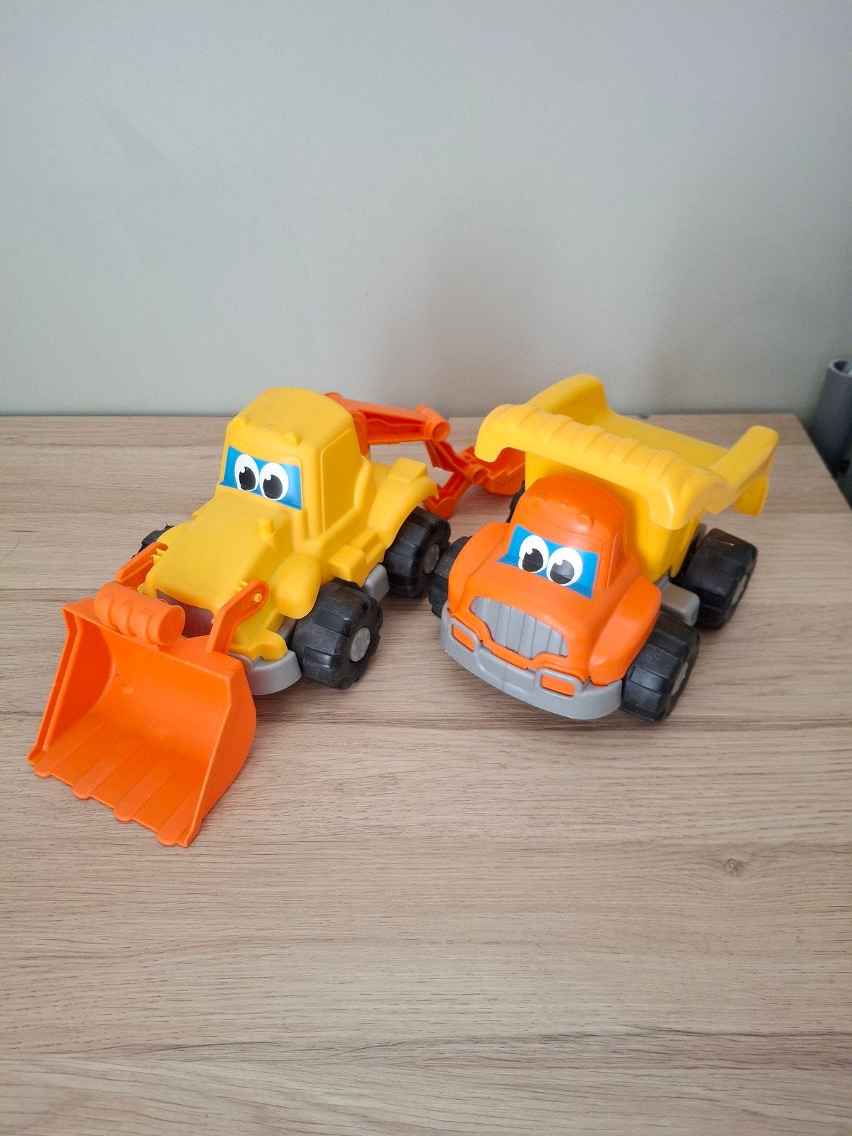 Speelgoed Graafmachine en Kiepwagen Set, Ophalen, Gebruikt