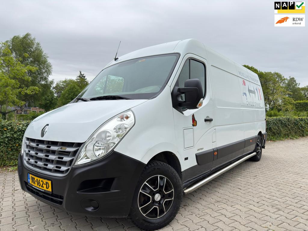 Renault Master T35 2.3 dCi L3H2 Eco DC , 3 Pers. , Airco / C, Voorwielaandrijving, Euro 5, Stof, Gebruikt
