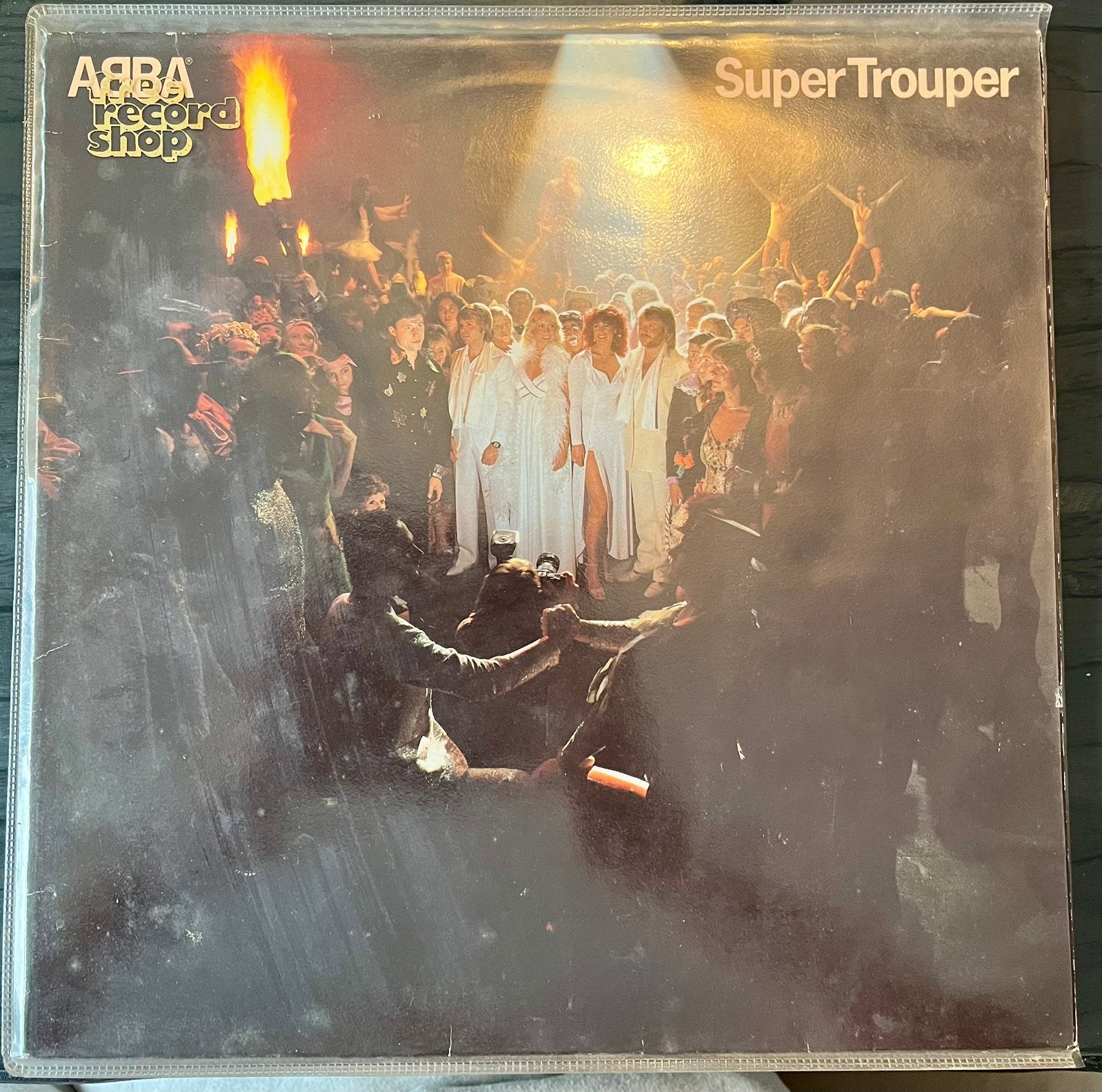 ABBA – Super Trouper LP 1980 Polydor vinyl, LP, Gebruikt, Pop, Ophalen of Verzenden