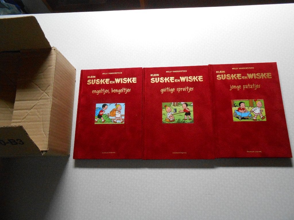 klein suske en wiske luxe 1-6 2005 12x gesigneerd + tekening, Boeken, Stripboeken, Complete serie of reeks, Nieuw, Ophalen of Verzenden