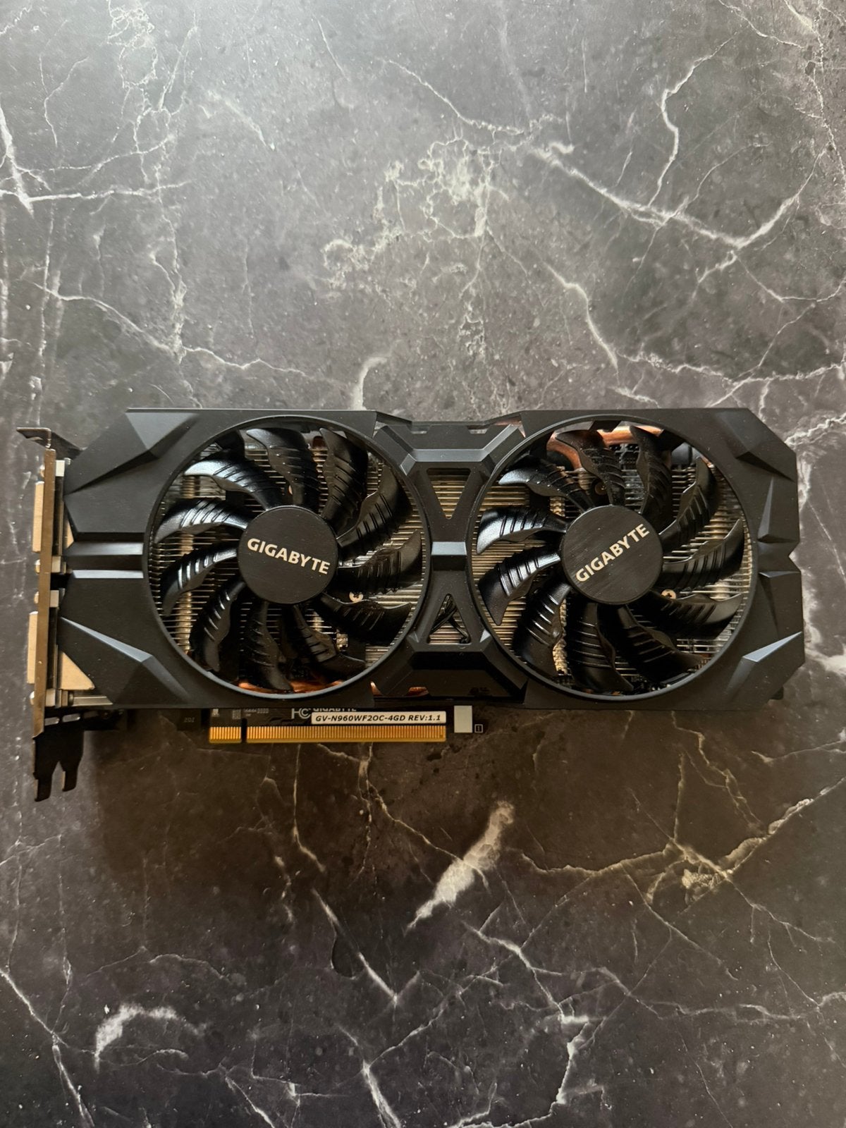 Gigabyte Geforce GTX960 4GB GDDR5 GV-N960WF20C-4GD, PCI-Express 3, HDMI, Ophalen of Verzenden, Nvidia