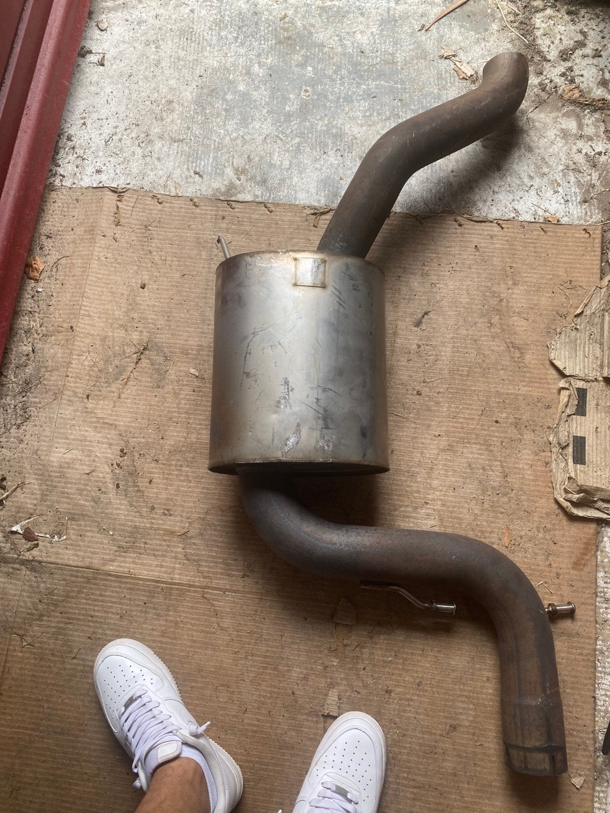 Middendemper,eindedenper miltek voor audi,golf,seat 2.0tfsi, Ophalen of Verzenden, Seat
