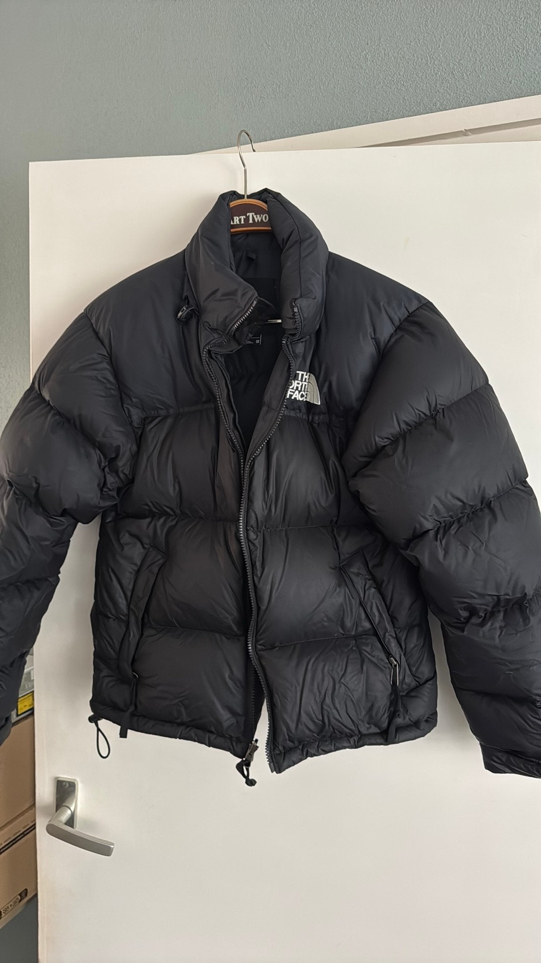 North face jas ZGAN, Ophalen of Verzenden, Zo goed als nieuw, Maat 46 (S) of kleiner, Zwart