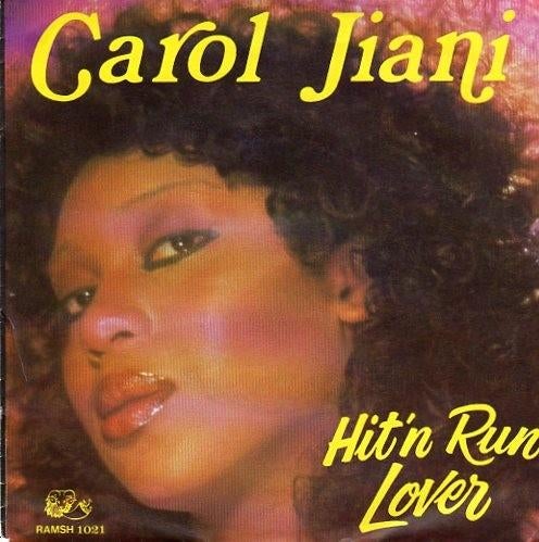 Carol Jiani ‎– Hit 'N Run Lover (NL 1981), Gebruikt, Fotohoes, 7 inch, Dance