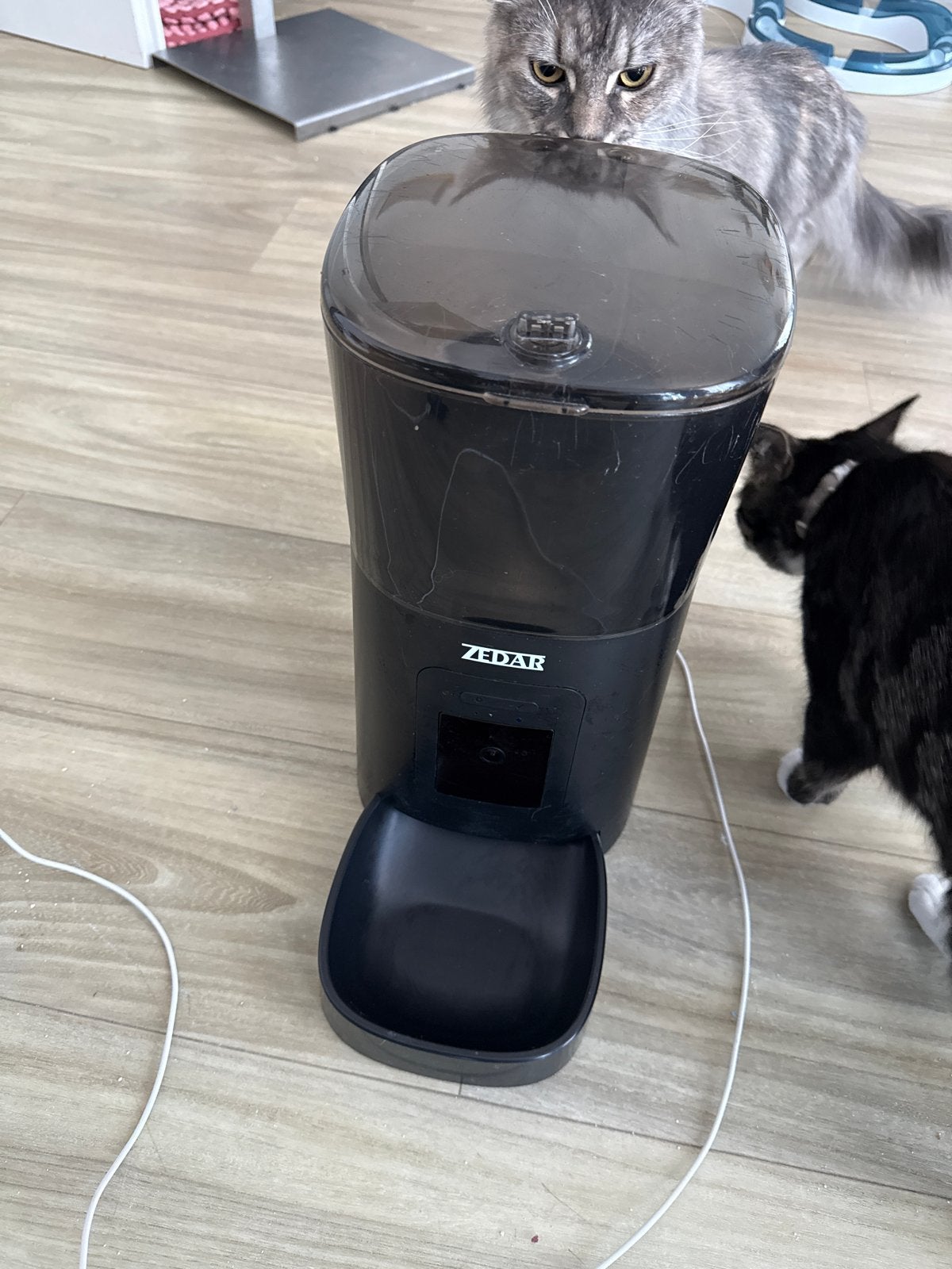 Zedar A900 voerautomaat met HD-camera – 6 liter, Dieren en Toebehoren, Ophalen of Verzenden, Automatisch, Zo goed als nieuw
