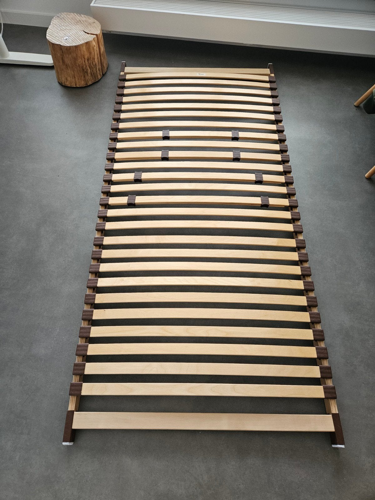 Lattenbodem 90x200 cm - Verstelbare middenzone, Ophalen, Gebruikt, 90 cm, Eenpersoons