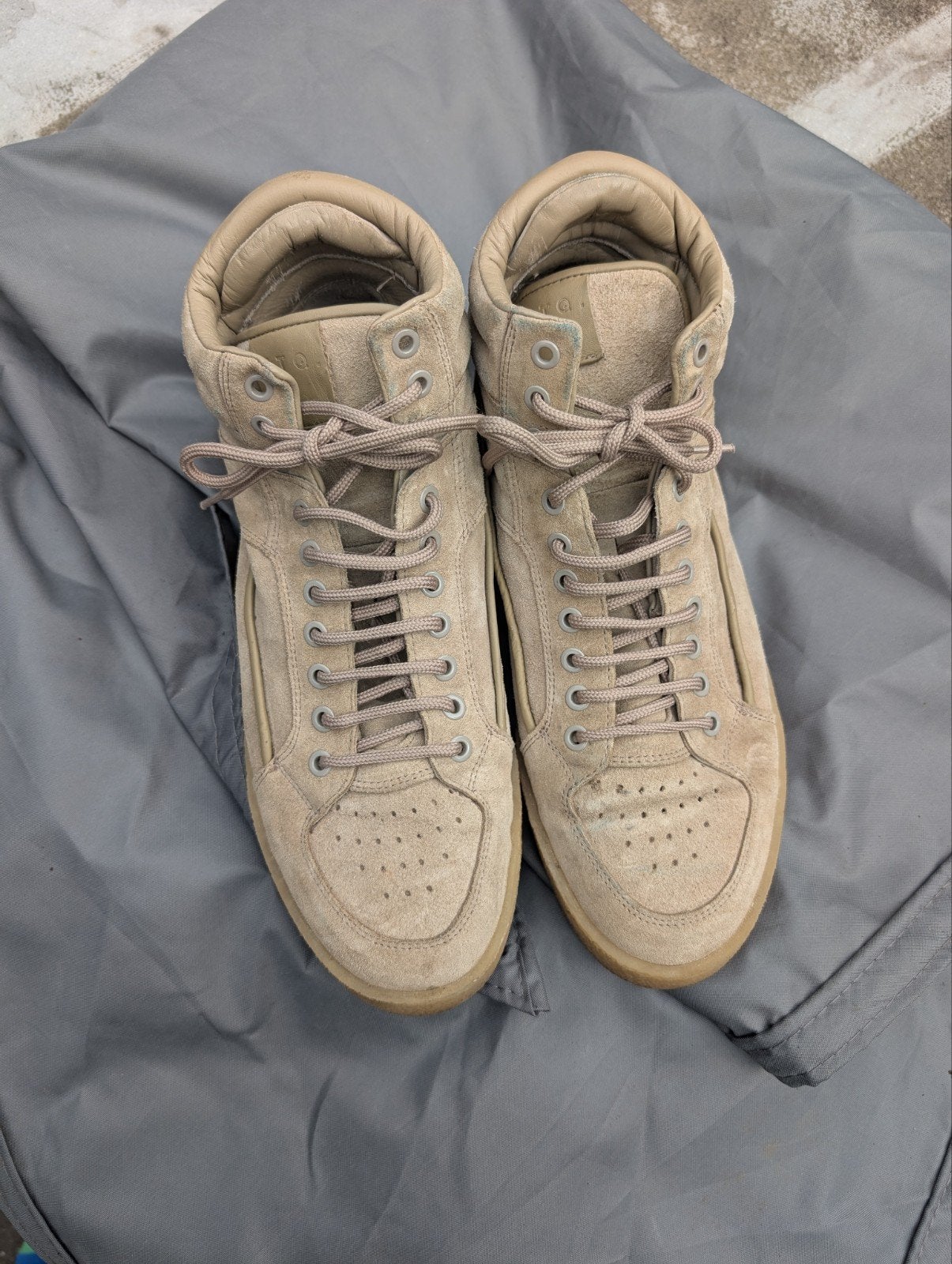 Verlaagde prijs: ETQ Amsterdam halfhoge suède sneakers mt. 4, Kleding | Heren, Overige kleuren, ETQ Amsterdam, Ophalen of Verzenden