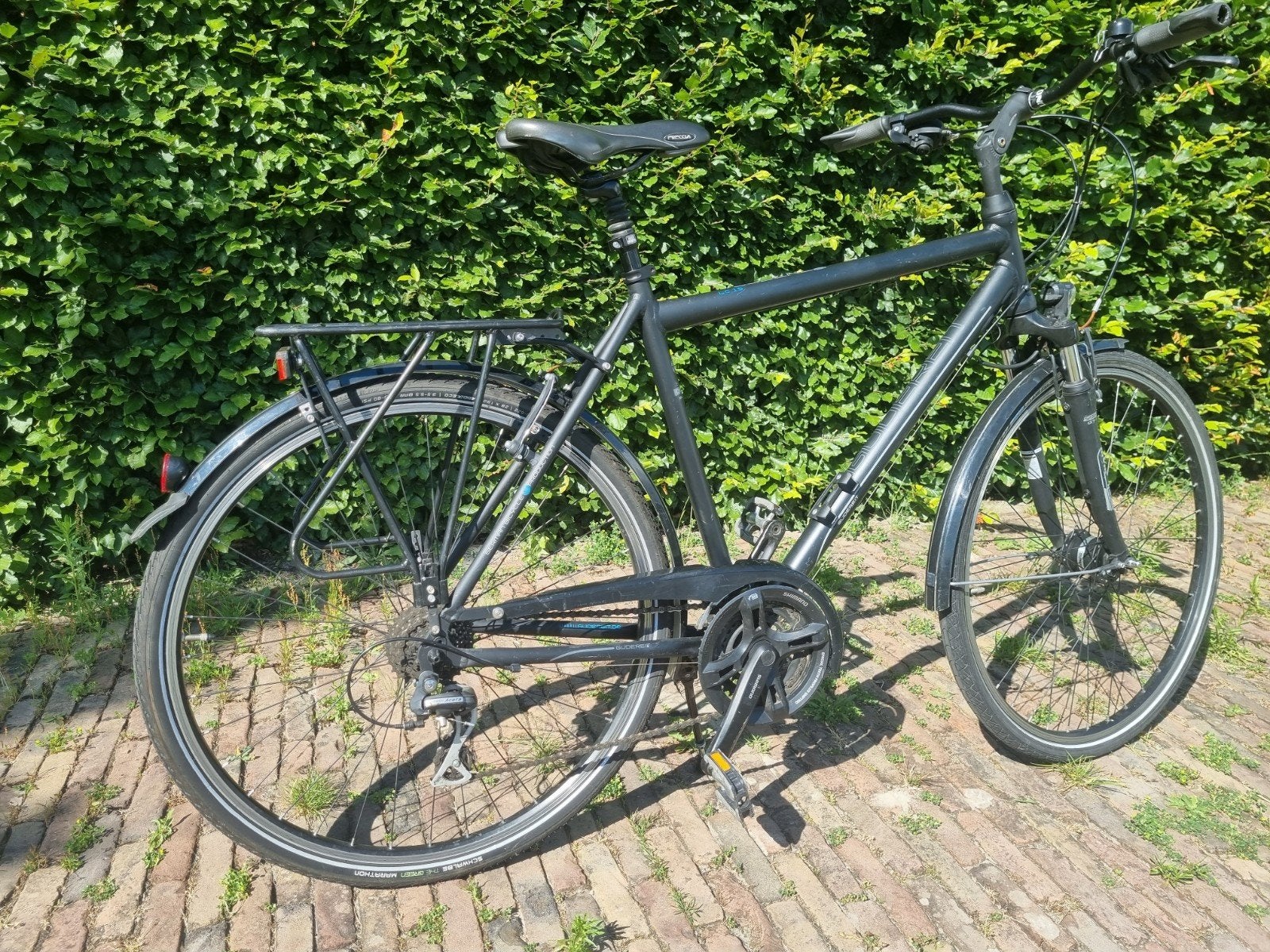 Gudereit LC 15 Trekkingfiets – Shimano 24 versnellingen, Ophalen, Gebruikt, Vering, Giant