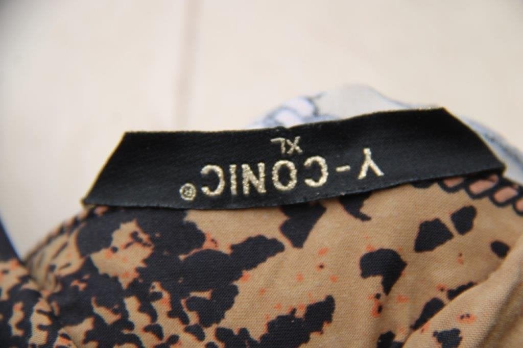 Jasje zwart/ roodbruin Y-Conic mt Xl Vaste prijs AANBIEDING, Y-Conic, Zwart, Maat 46/48 (XL) of groter, Ophalen of Verzenden