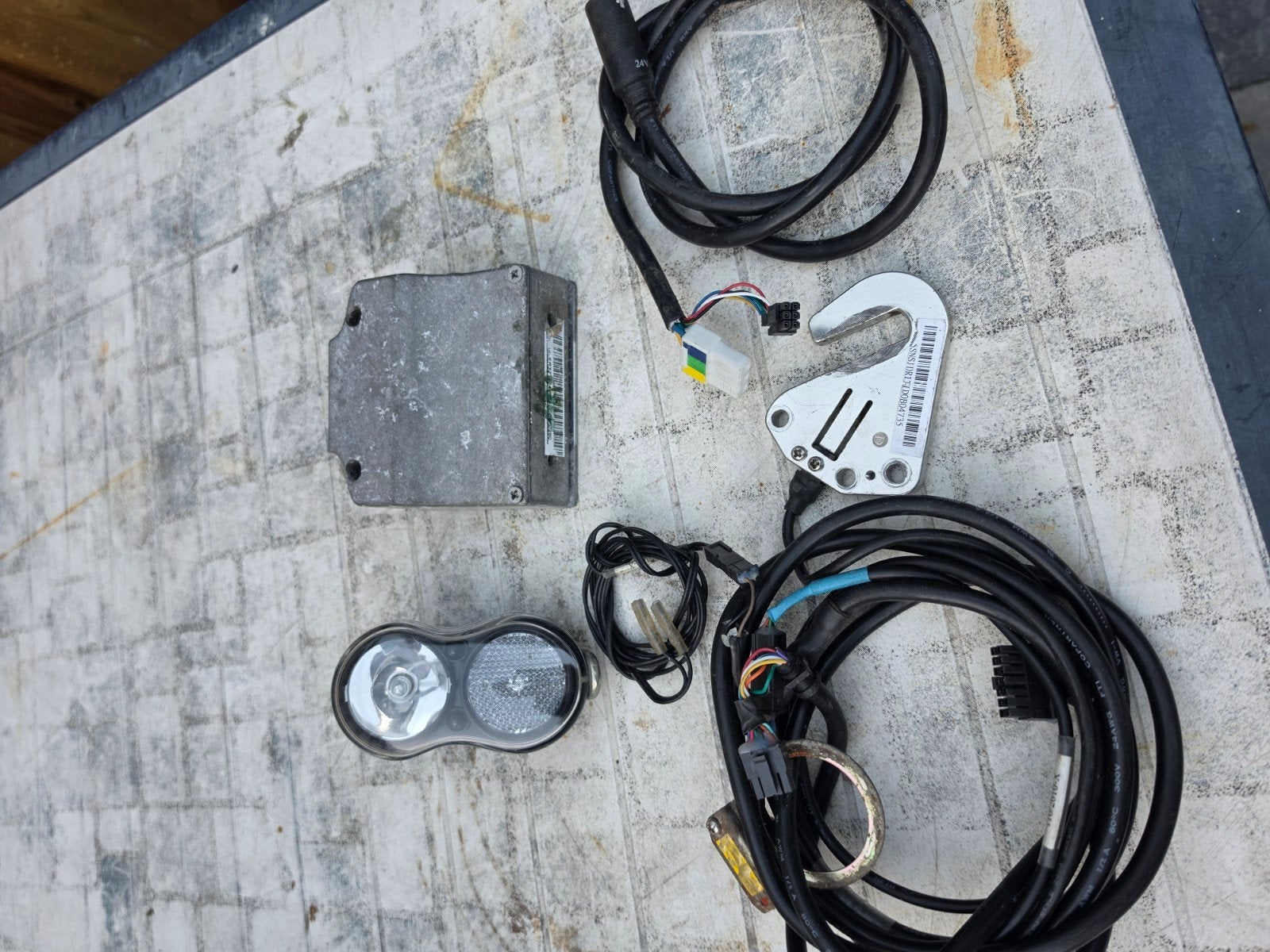 Union electrische fietsonderdelen: controller, lamp,, Ophalen of Verzenden, Gebruikt, Onbekend