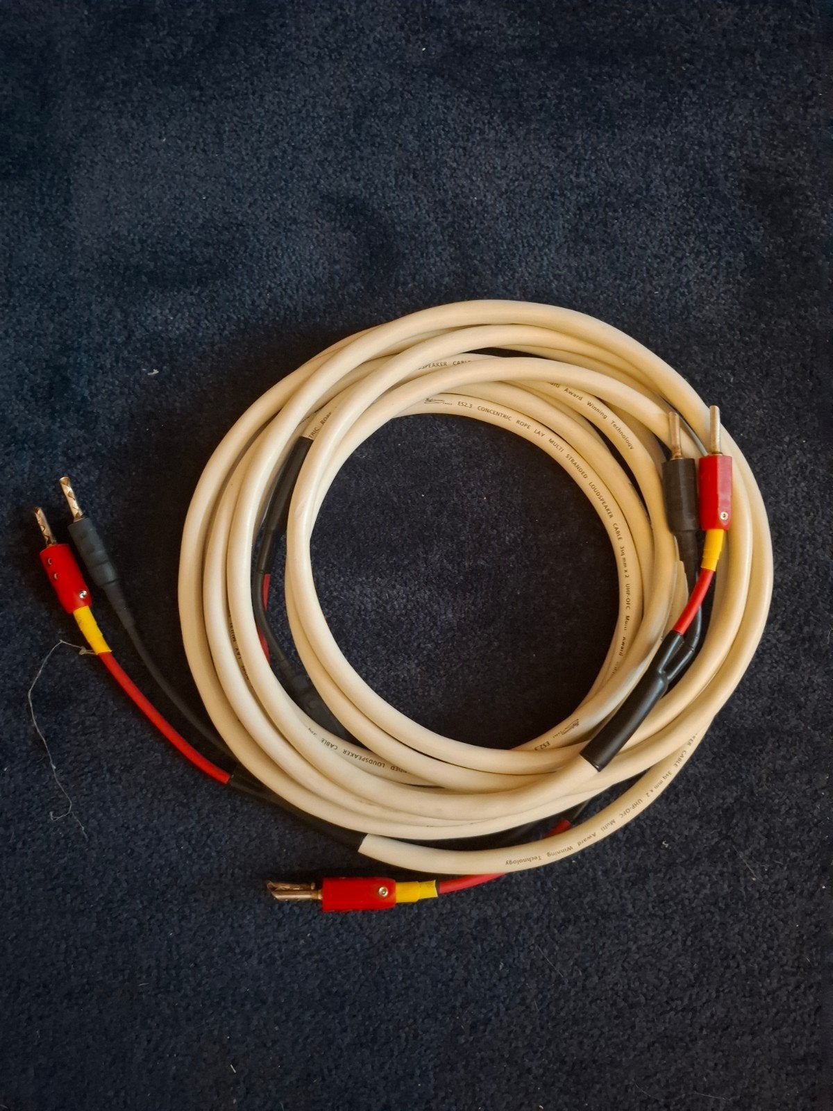 Ecosse ES2.3 Reference Luidsprekerkabel. 2,9 meter, Ophalen of Verzenden, Gebruikt, 2 tot 5 meter, Luidsprekerkabel