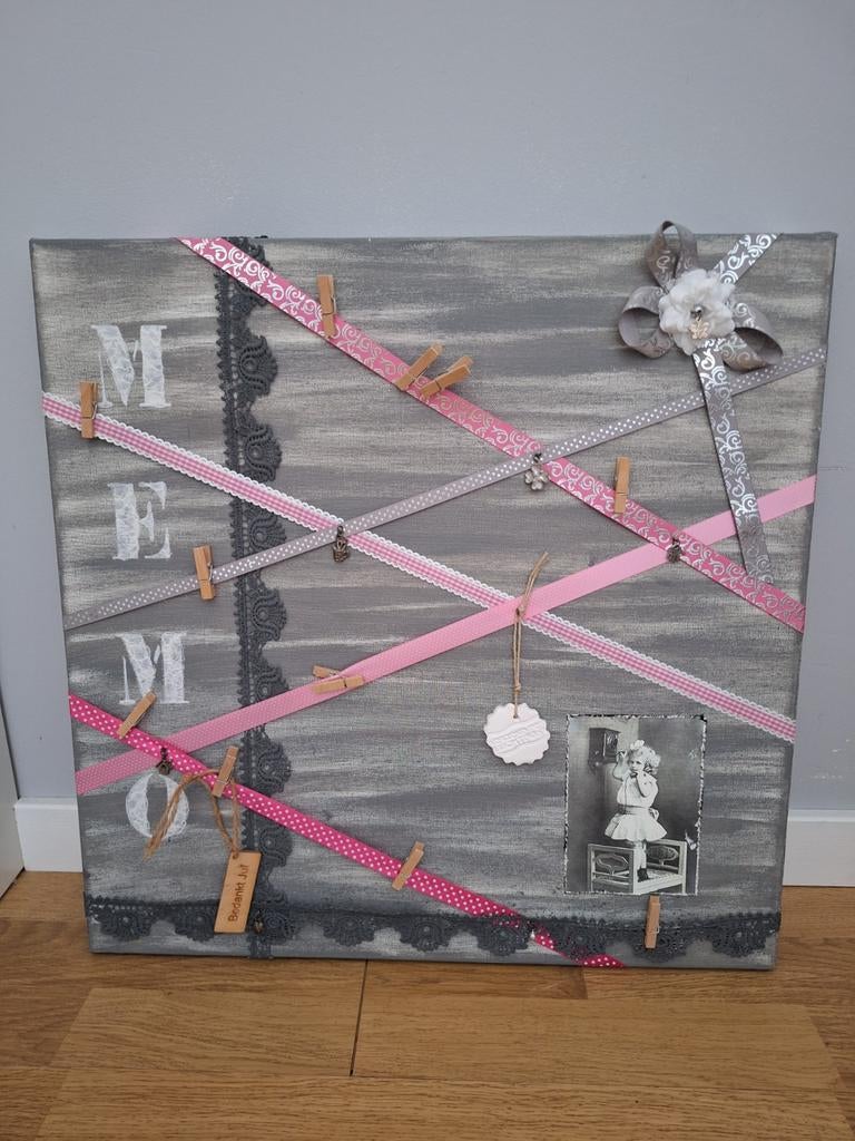 Memobord canvas, Ophalen of Verzenden, Zo goed als nieuw, Overige typen