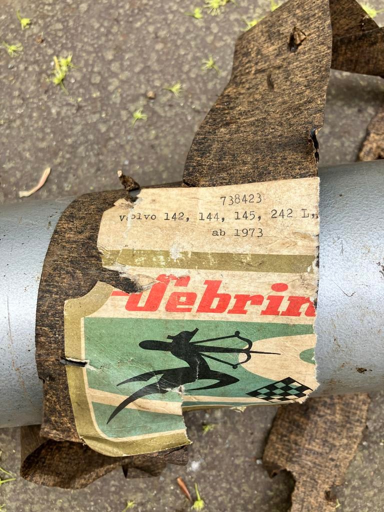 Nieuwe uitlaat voor Volvo 142, 144, 145, 242 L (vanaf 1973), Ophalen, Nieuw, Volvo