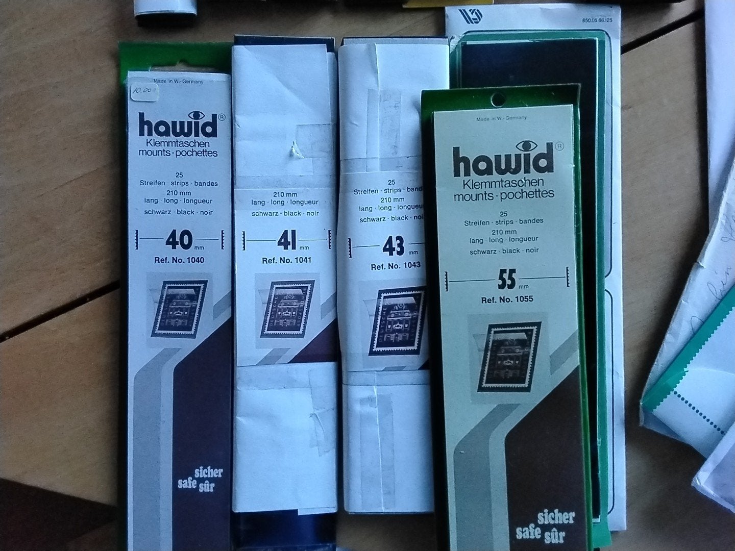 Hawid klemstroken., Postzegels en Munten, Ophalen of Verzenden, Overige typen
