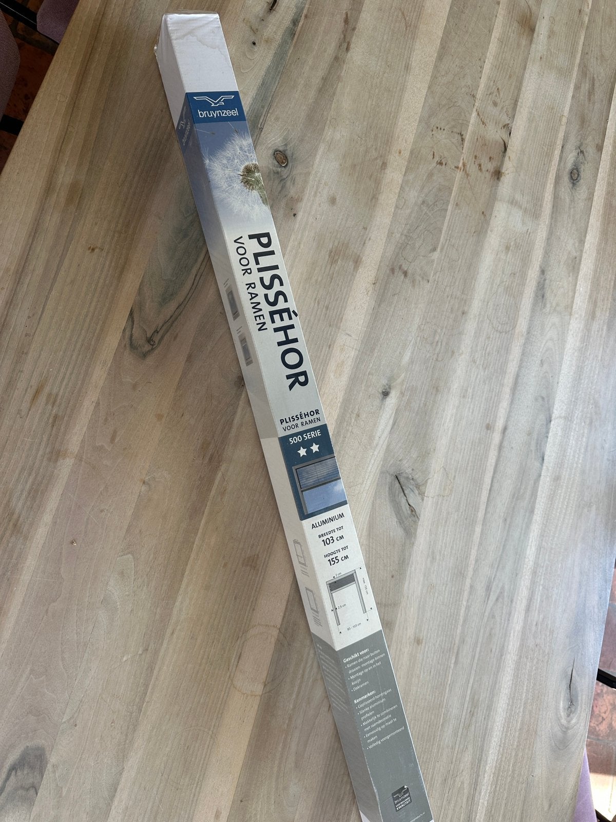 Bruynzeel Plissehor hor voor dakraam nieuw in  verpakking, Ophalen of Verzenden, Nieuw, 50 tot 100 cm, Minder dan 100 cm