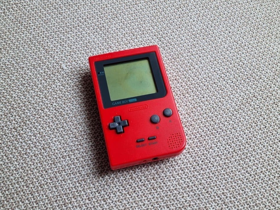Nintendo Gameboy Pocket Rood, Ophalen of Verzenden, Gebruikt, Game Boy Pocket