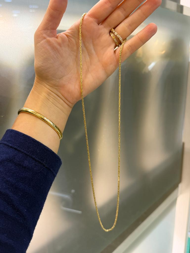 14KT Goud - 14.8 Gram - Ketting - KONING - Herenketting, Ophalen, Nieuw, Goud