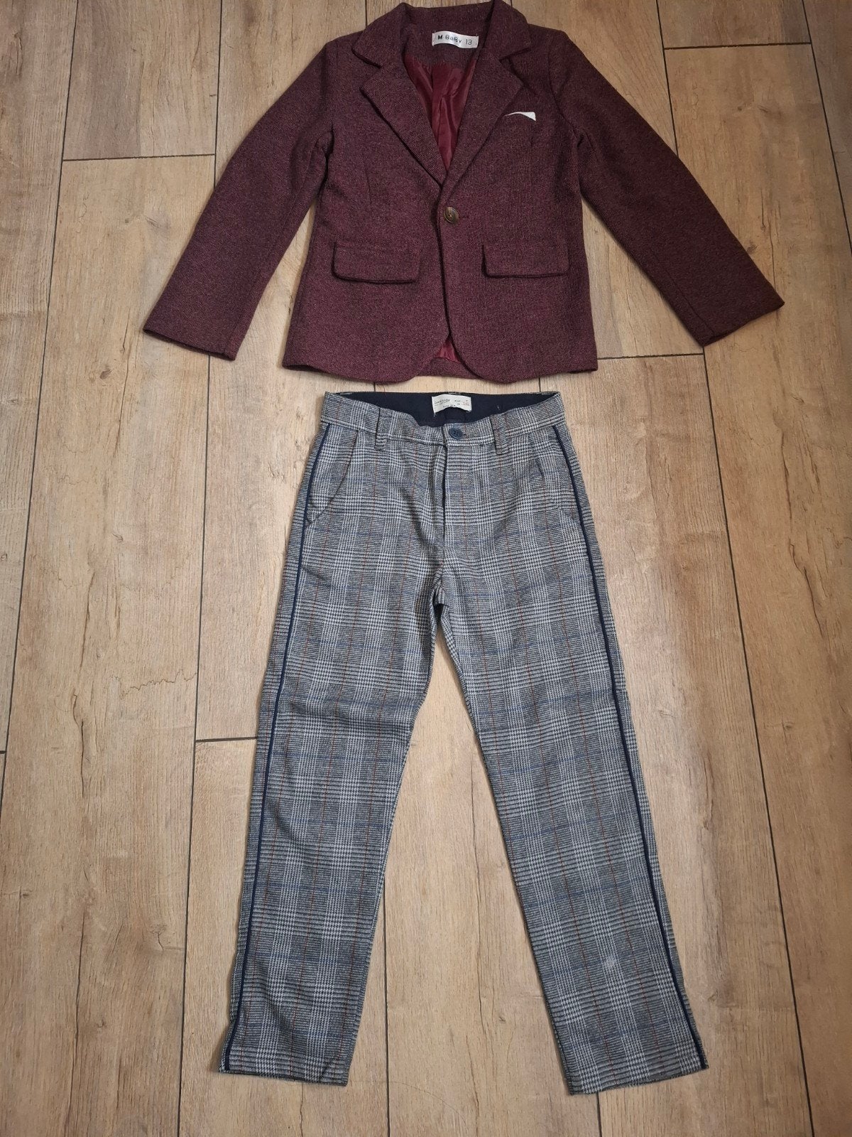 Jongens Colbert & Broek  122/128, Ophalen of Verzenden, Zo goed als nieuw, Setje, Jongen