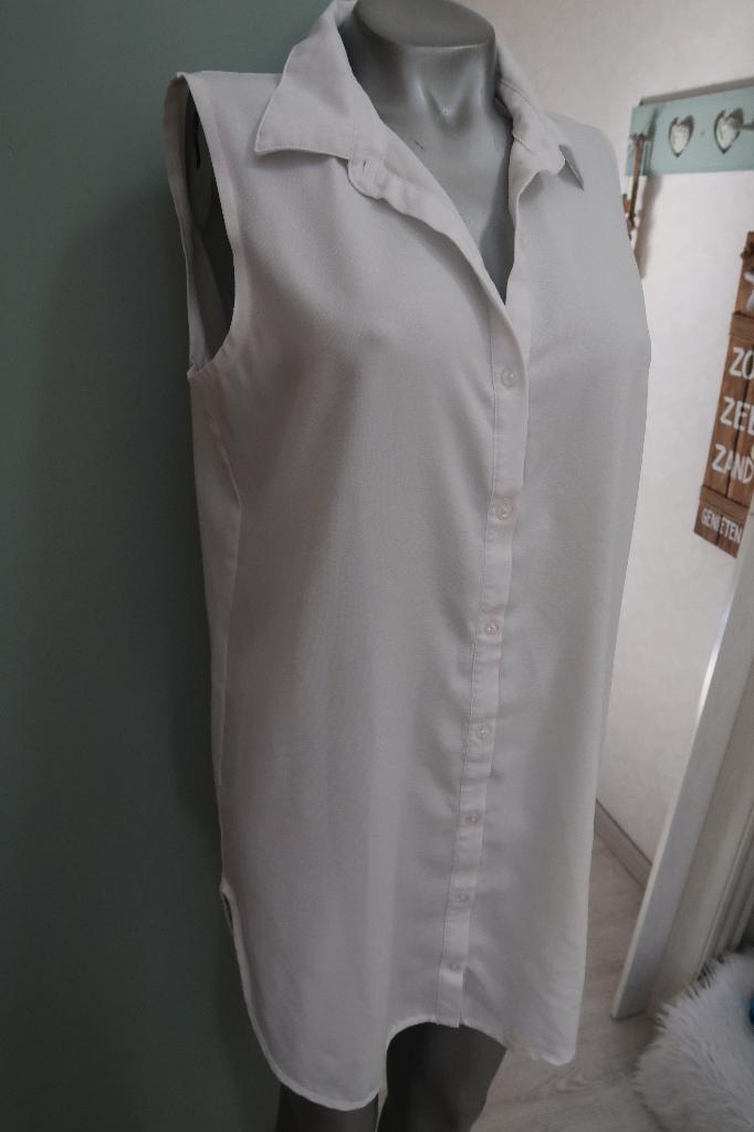 Geisha mooie witte blouse L/40, Geisha, Wit, Maat 42/44 (L), Ophalen of Verzenden