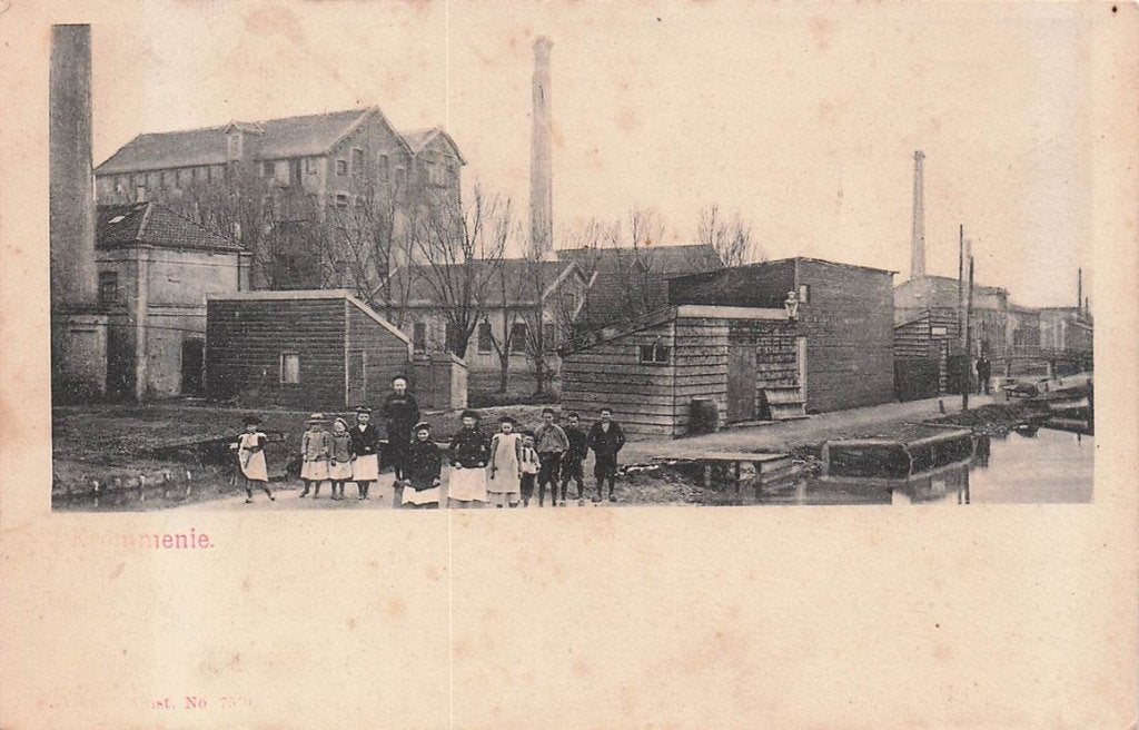 702-132-037 Krommenie, Verzamelen, Ansichtkaarten | Nederland, Verzenden, Voor 1920, Noord-Holland