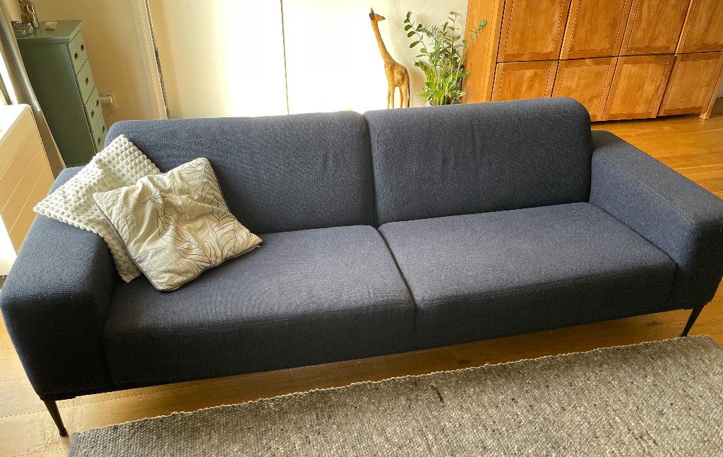 Bank van loods 5, Ophalen, Gebruikt, Driepersoons, 75 tot 100 cm