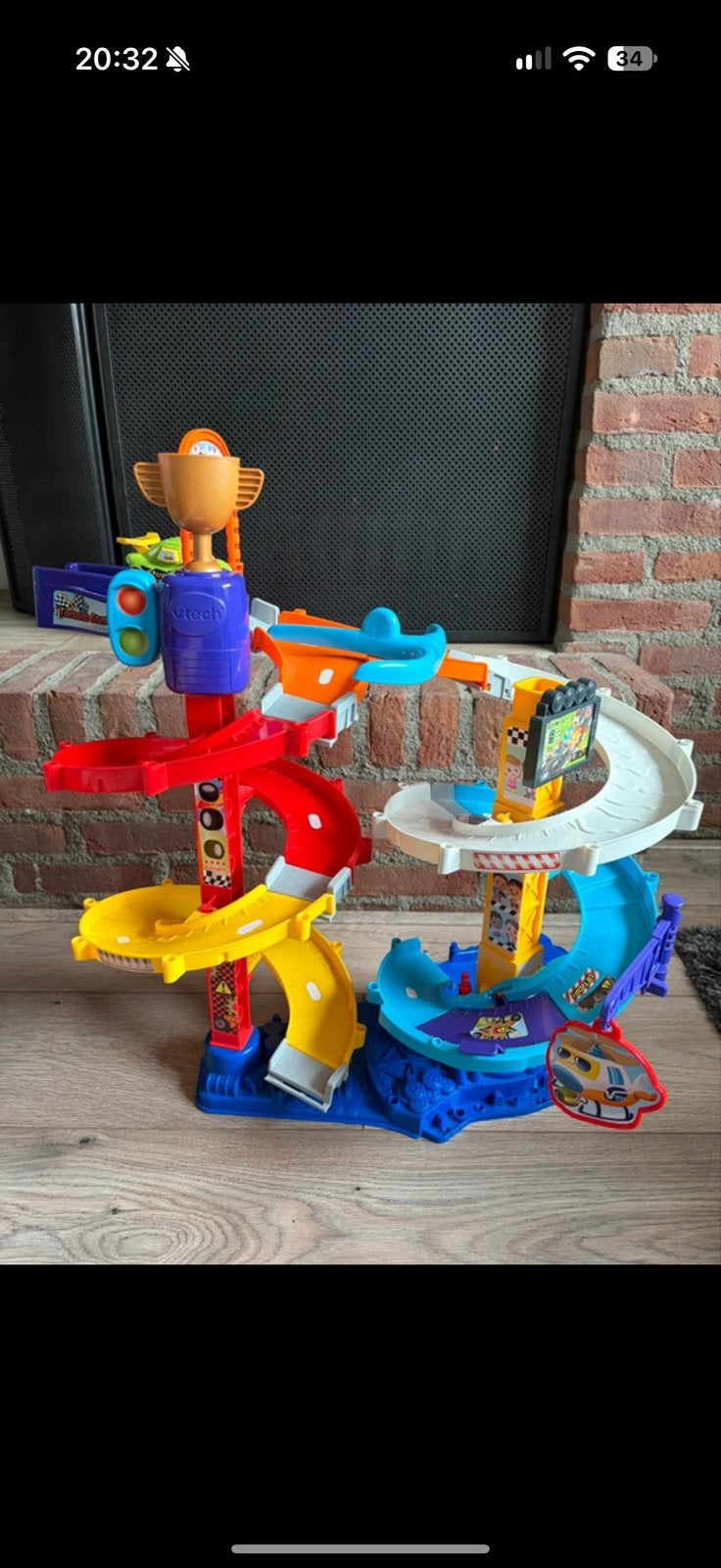 VTech Toet Toet Auto's Stuntpark - Zeer goede conditie, Ophalen, Zo goed als nieuw