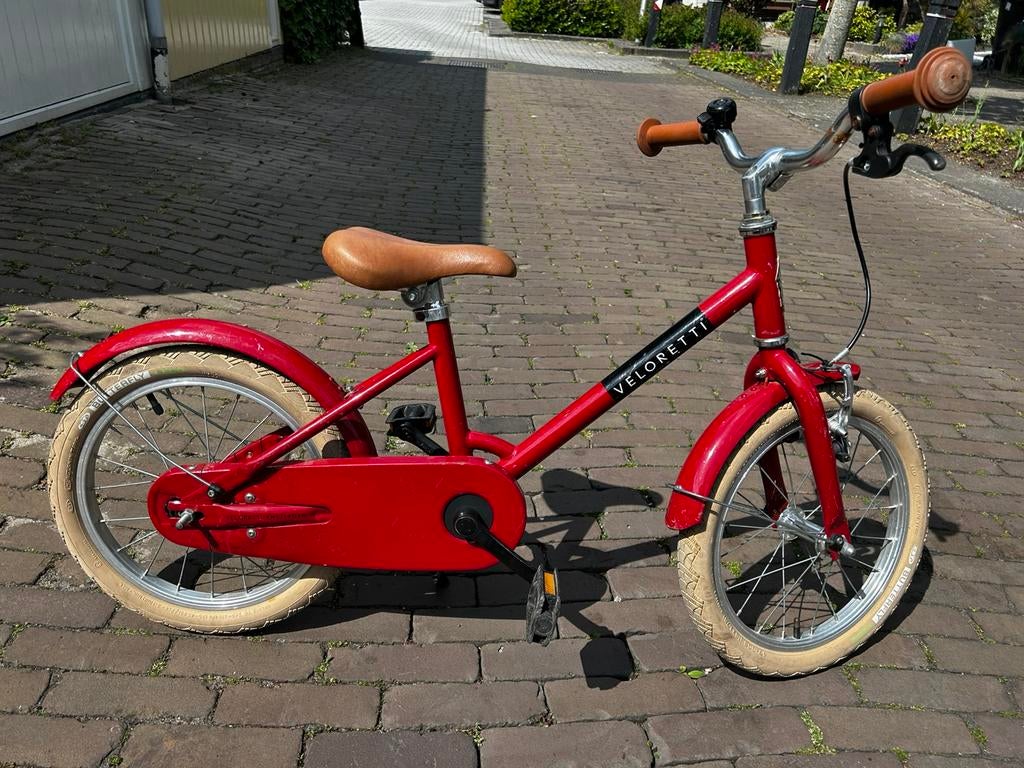 Veloretti kinderfiets, Ophalen, Zo goed als nieuw, Minder dan 16 inch
