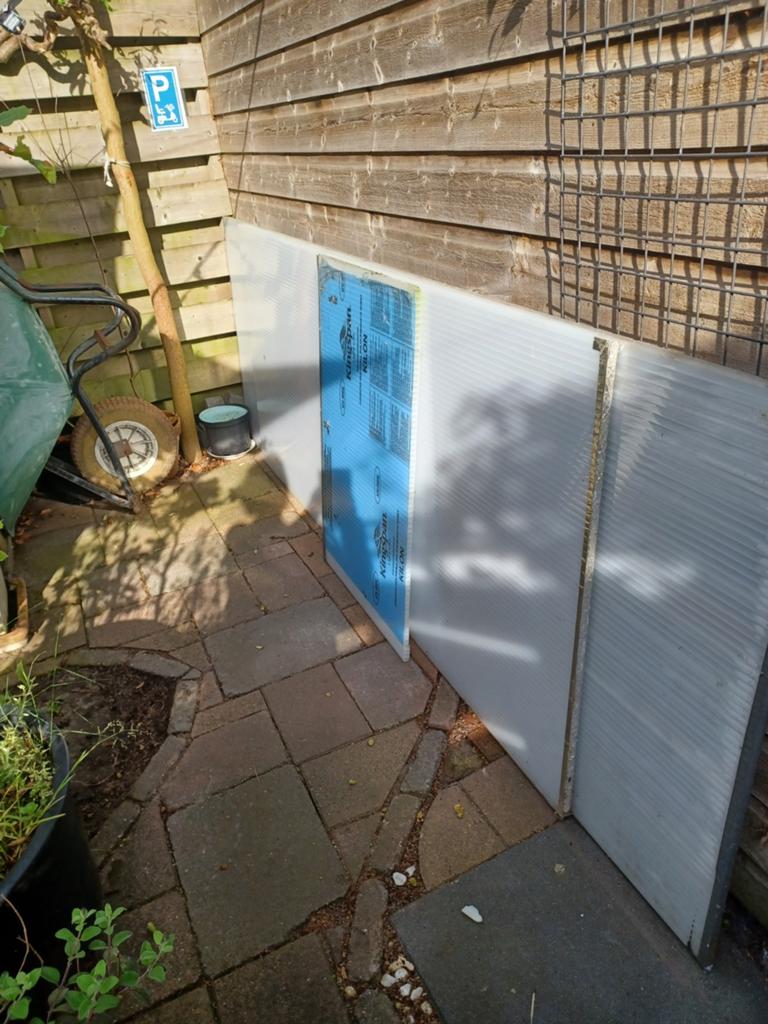 Kingspan Polycarbonaat Plaat - Licht & Lucht, Doe-het-zelf en Verbouw, Platen en Panelen, Ophalen, Gebruikt